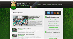 Desktop Screenshot of hockeysanvicente.es